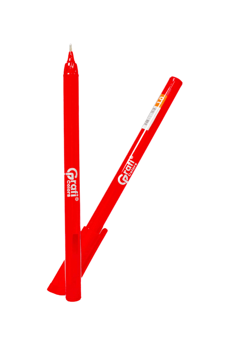 Lapicero Grafi Colors Rojo 1,0m x 12 Unidades