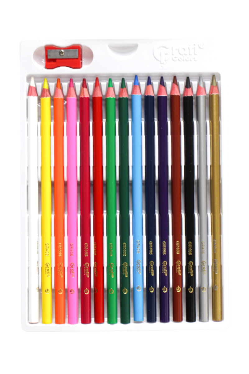Color Grafi Colors 13+2 Con Sacapuntas