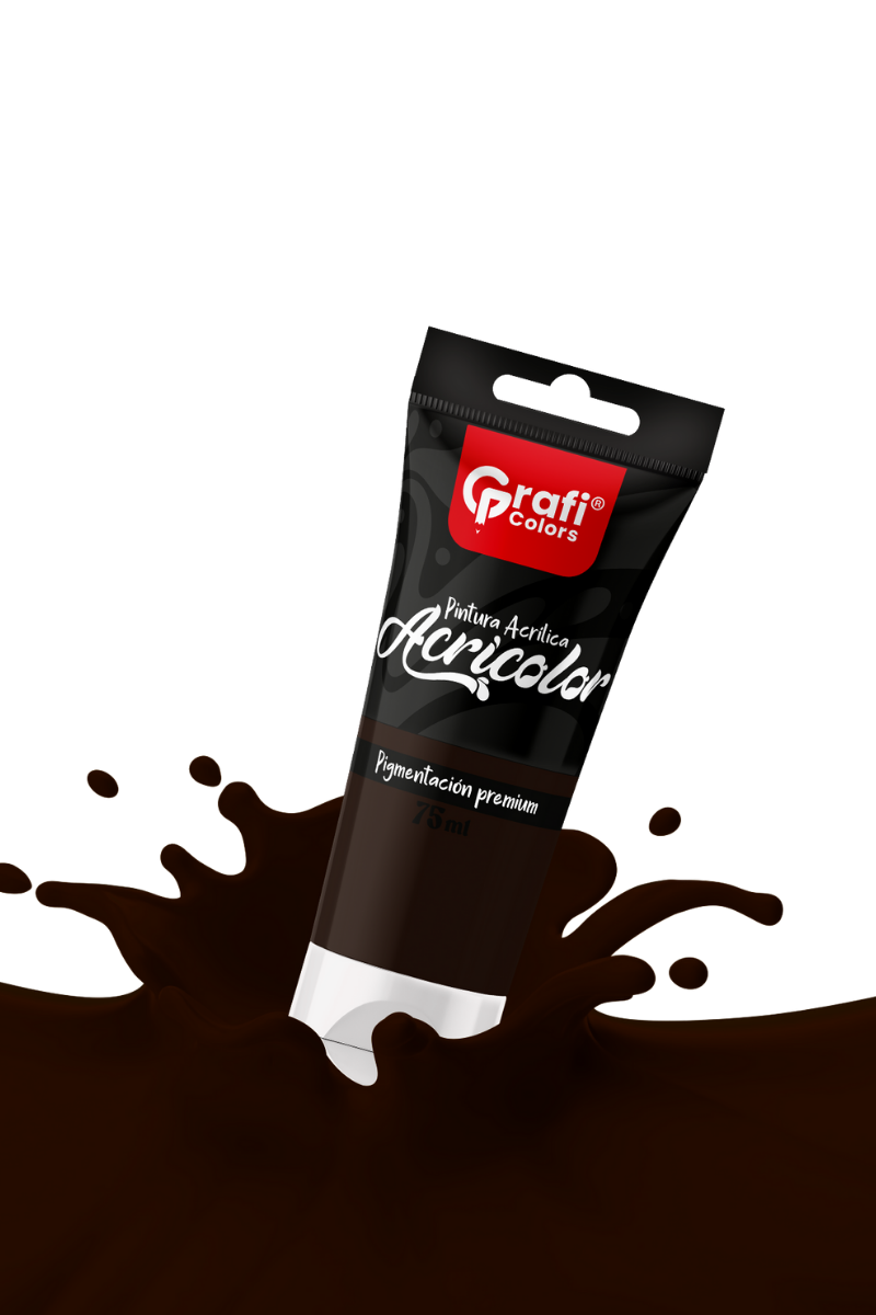 Pintura Acrílica Grafi Colors Color Cafe 75ml
