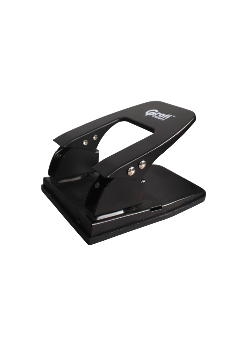 PERFORADORA ERGONOMICA GRAFI COLORS 2 HUECOS 16 HOJAS