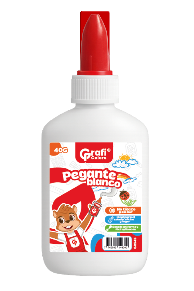 PEGANTE BLANCO GRAFI COLORS 40G