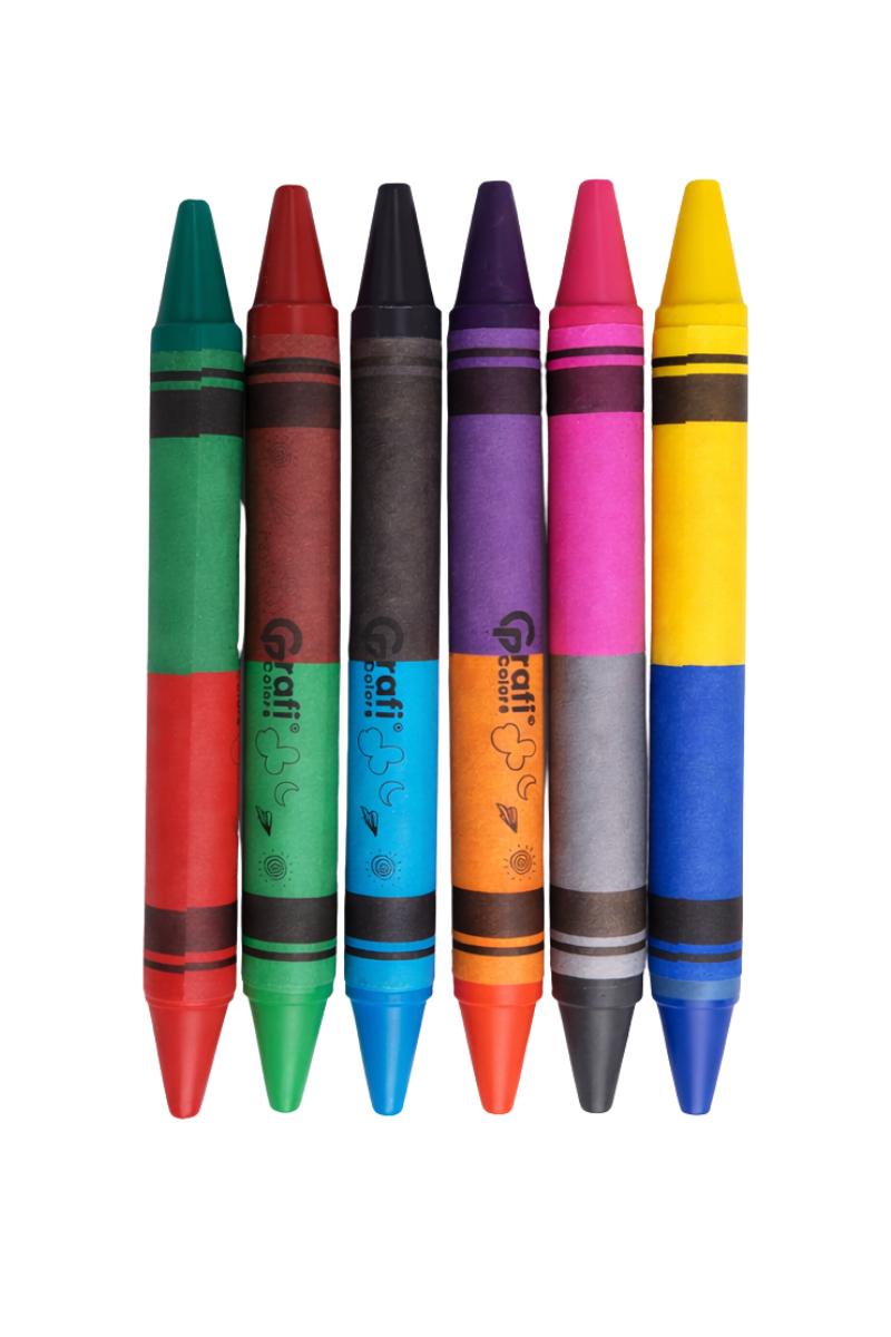 Crayones Doblepunta x 6