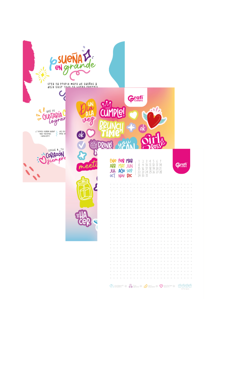 Agenda Grafi Colors Leopardo