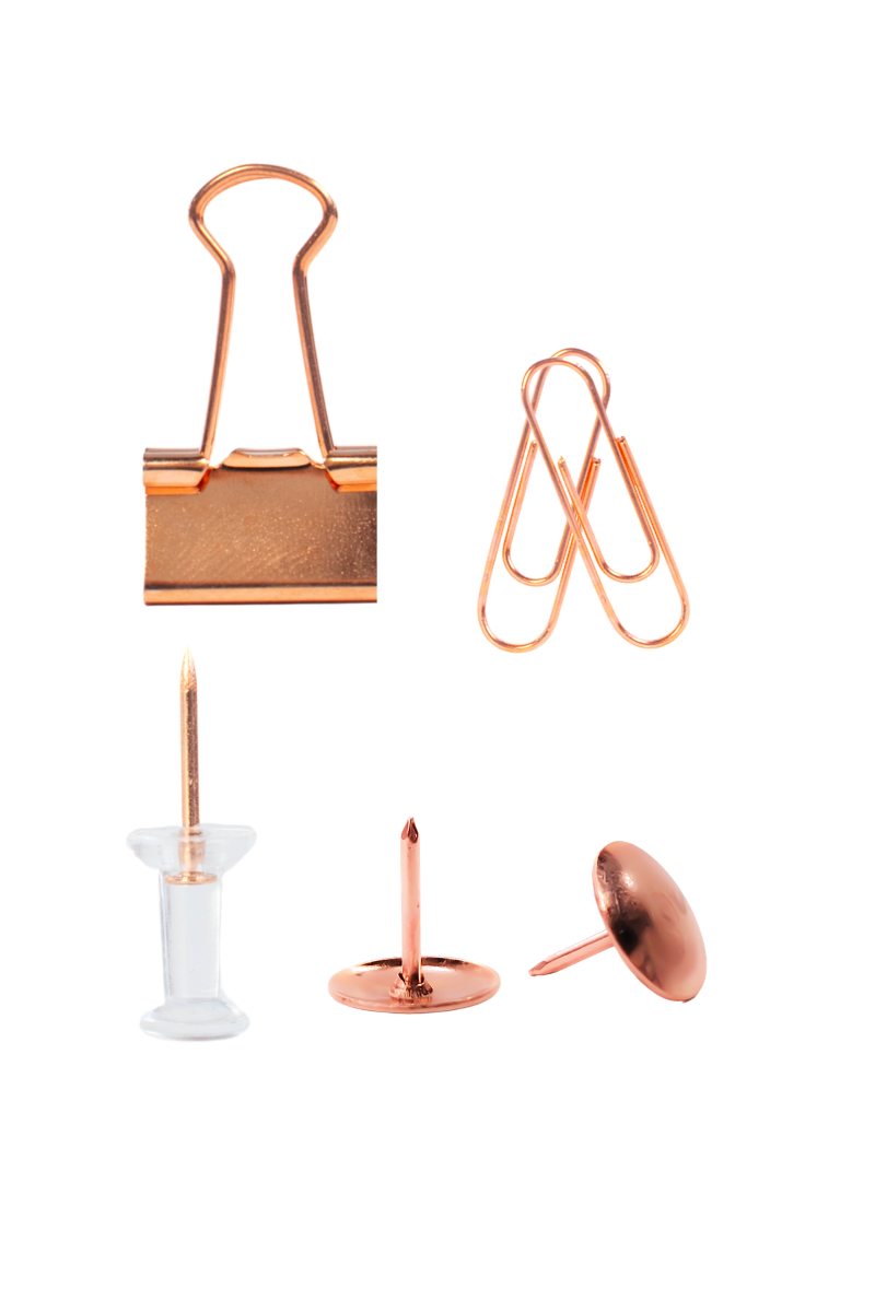 KIT METÁLICO GRAFI COLORS ORO ROSA