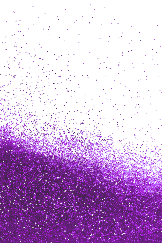 Escarcha Morada Fluorecente Grafi Colors 100 Gramos