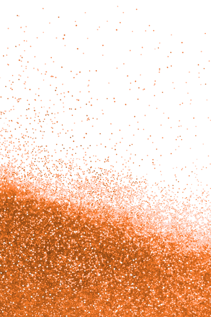 Escarcha Naranja Fluorecente Grafi Colors 100 Gramos