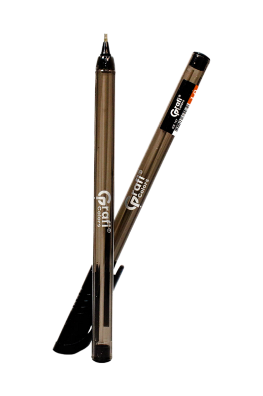 Lapicero Grafi Colors Negro 1,0m x 12 Unidades