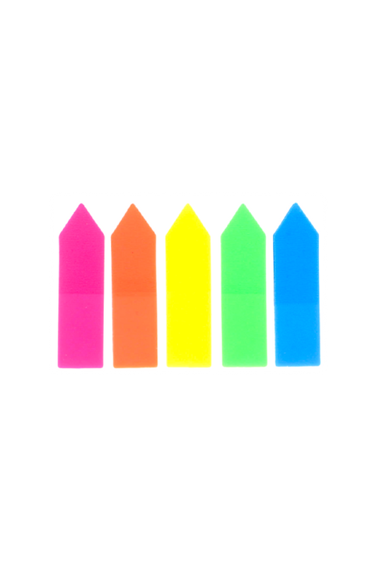 Señaladores De Página  Grafi Colors con Adhesivo 5 Colores