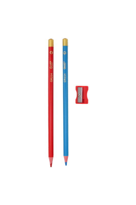 Colores Grafi Colors Punta Redonda x 26 Unidades 4mm, Incluye Sacapuntas y 2 Colores Metalizados