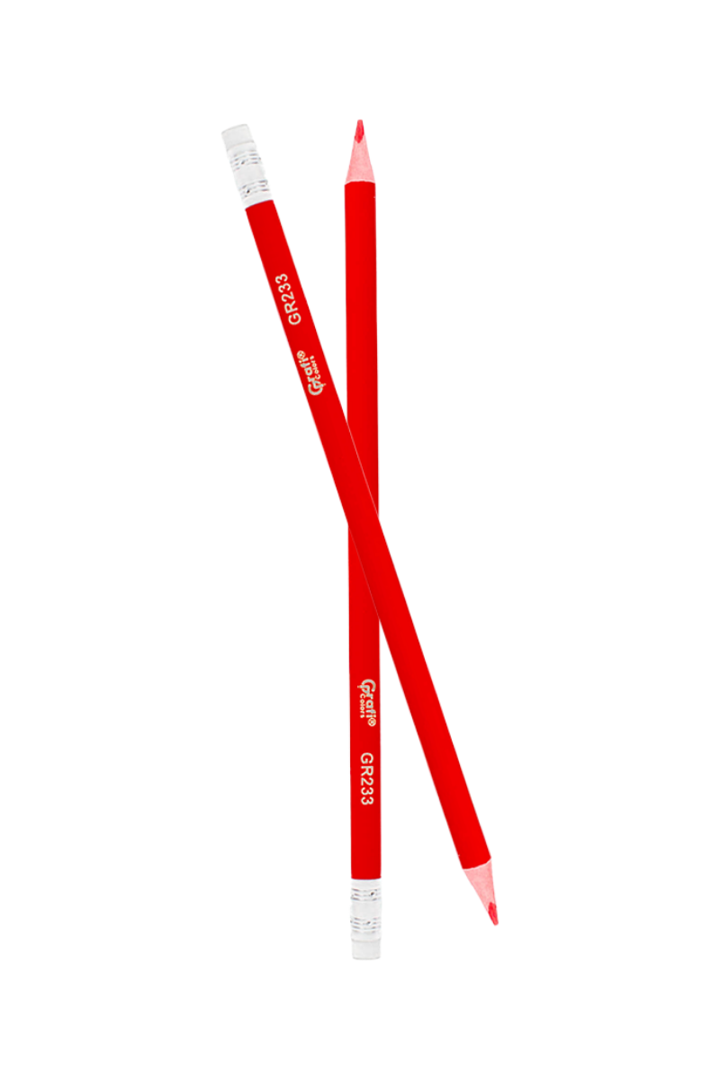Lápiz Rojo Grafi Colors Triangular x 12 Unidades