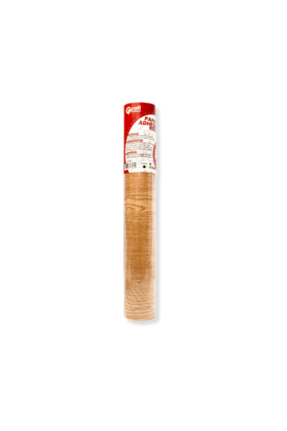 Rollo Papel Adhesivo Grafi Colors Madera Clara 20 Mts