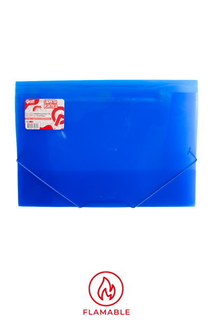 Carpeta Plastica Con Legajador Grafi Colors Carta
