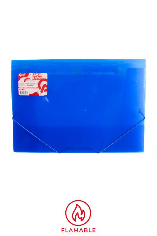 Carpeta Plastica Con Legajador Grafi Colors Carta