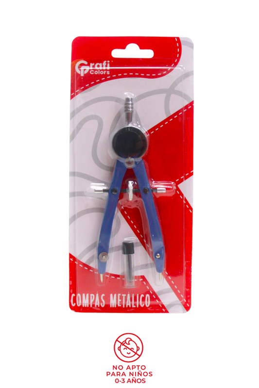 Compás Metálico Grafi Colors Precisión