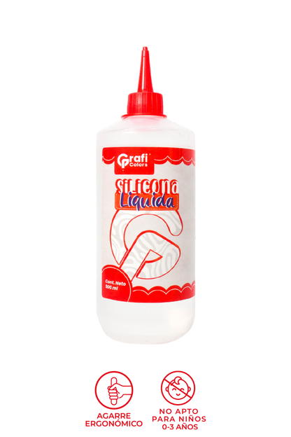 Silicona  Líquida Grafi Colors 500ml
