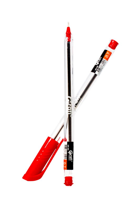 Lapicero  Grafi Colors Grafi Gel 0.7 mm Rojo x 12 Unidades