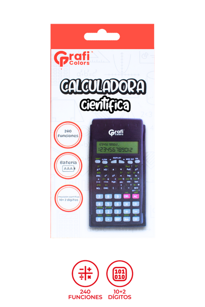Calculadora Científica Grafi Colors