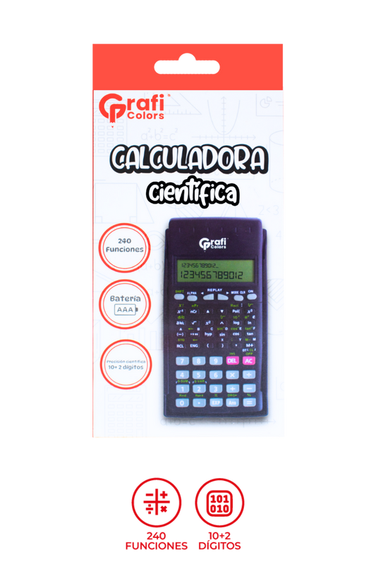 Calculadora Científica Grafi Colors
