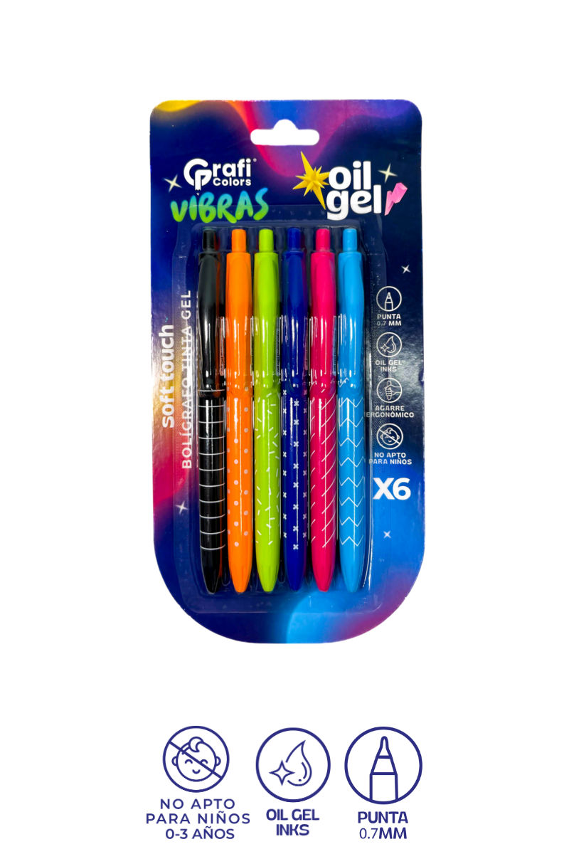 Lapicero Grafi Colors  Oligel Vibras