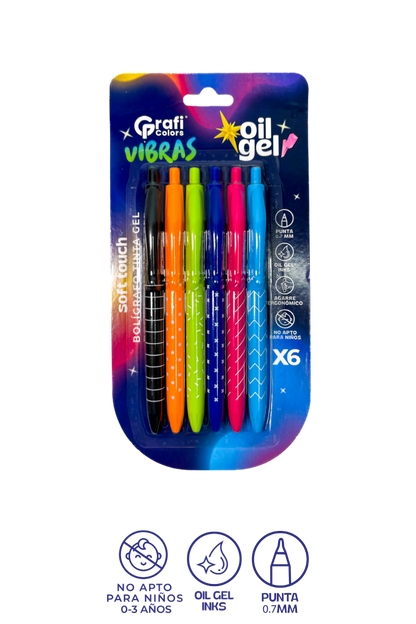 Lapicero Grafi Colors  Oligel Vibras