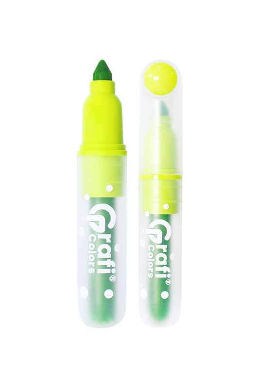 Estuche Marcadores Acuatinta Grafi Colors Lavables Punta Cónica x 36 Unidades