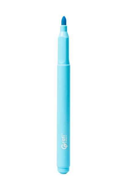 Plumones Pop Up Grafi Colors Punta Bala Retractil Lavable x 12 Unidades
