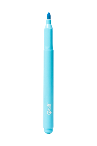 Plumones Pop Up Grafi Colors Punta Bala Retractil Lavable x 12 Unidades