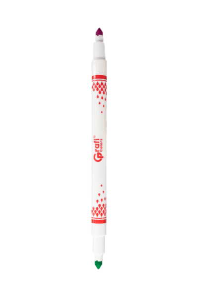Marcadores Duo Mark Grafi Colors de Acuarela Doble Punta x 12 Unidades