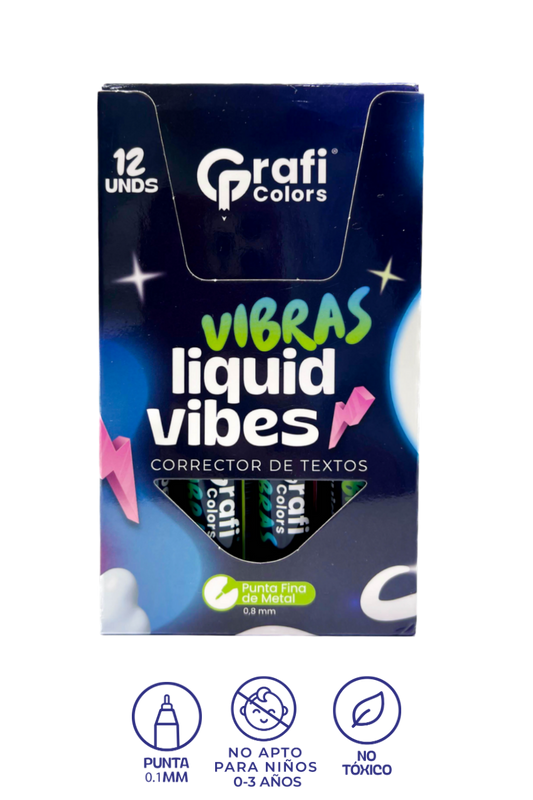 Corrector 8ml Grafi Colors Vibras 8mm