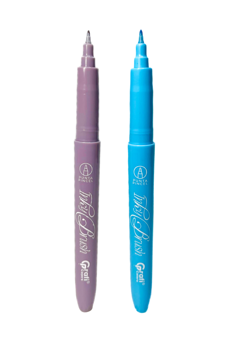 plumígrafo Grafi Colors Inky Brush X 10