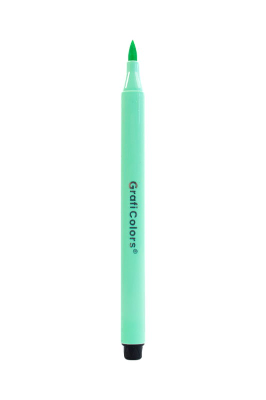 Estuche Marcadores Aqua Brush Grafi Colors Punta Pincel x 24 Unidades