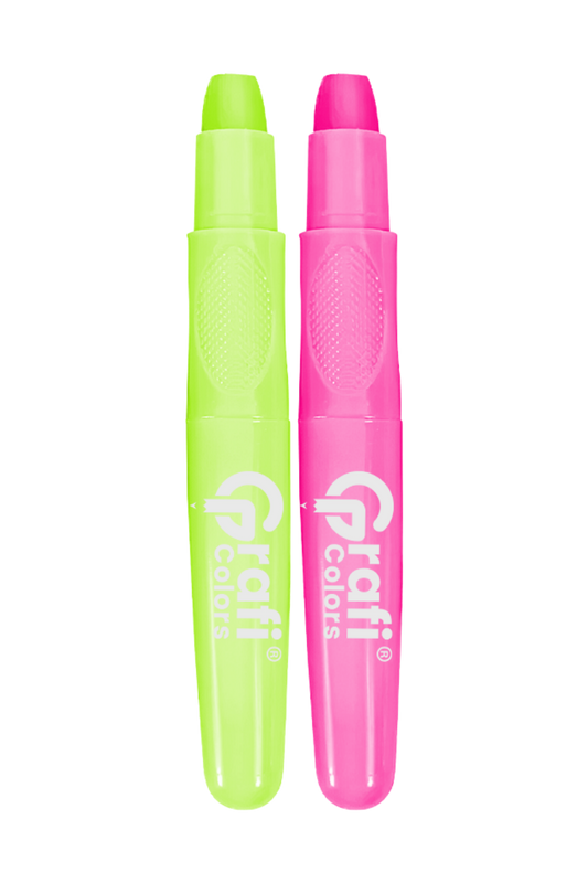 Resaltador en Gel Grafi Colors Neo Gel Color Neón x 6 Unidades