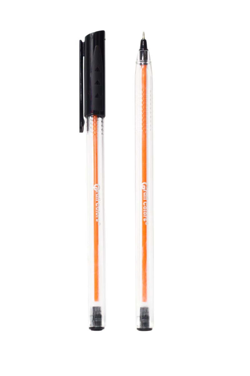 Lapiceros Grafi Gel Grafi Colors Mina Naranja Negro 0.7 Mm X 12 Unidades