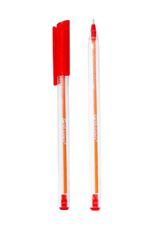 Lapiceros Grafi Gel Grafi Colors Mina Naranja Rojo 0.7 Mm X 12 Unidades