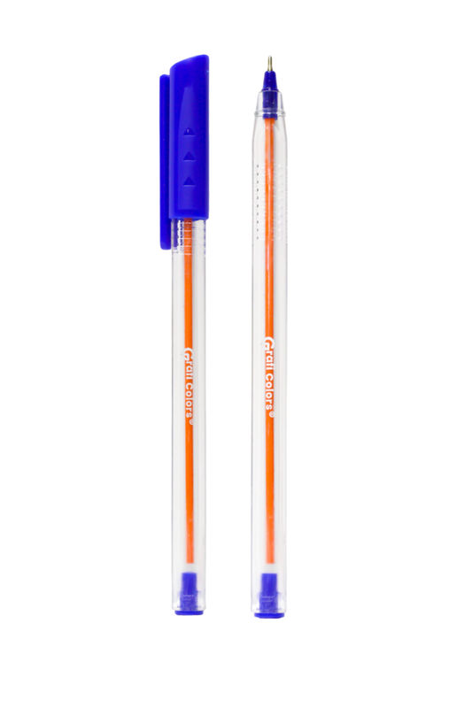 Lapiceros Grafi Gel Grafi Colors Mina Naranja Azul 0.7 Mm X 12 Unidades