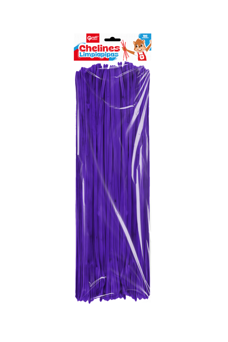 Chelines Grafi Colors X 100 Morado