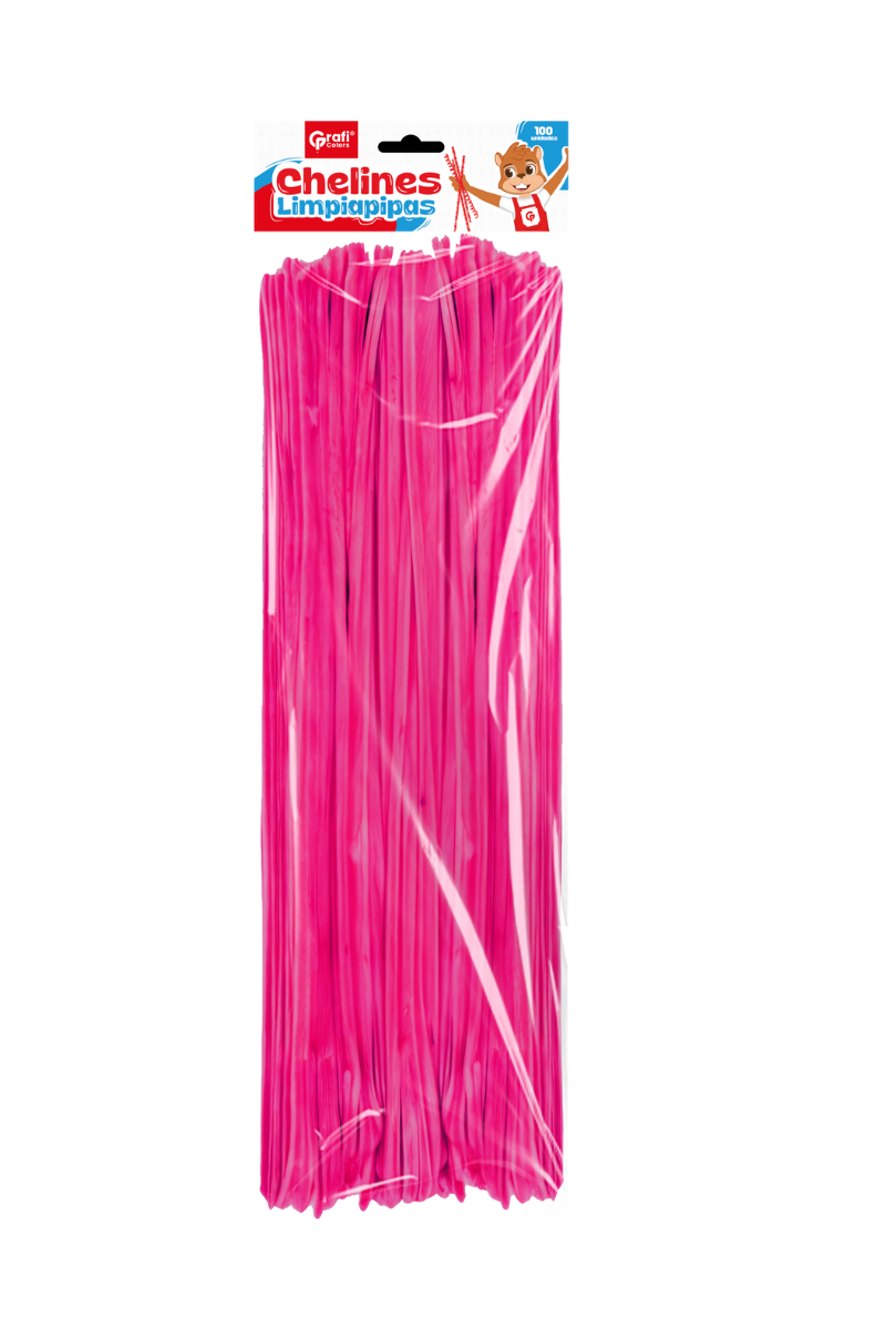 Chelines Grafi Colors X 100 Fucsia