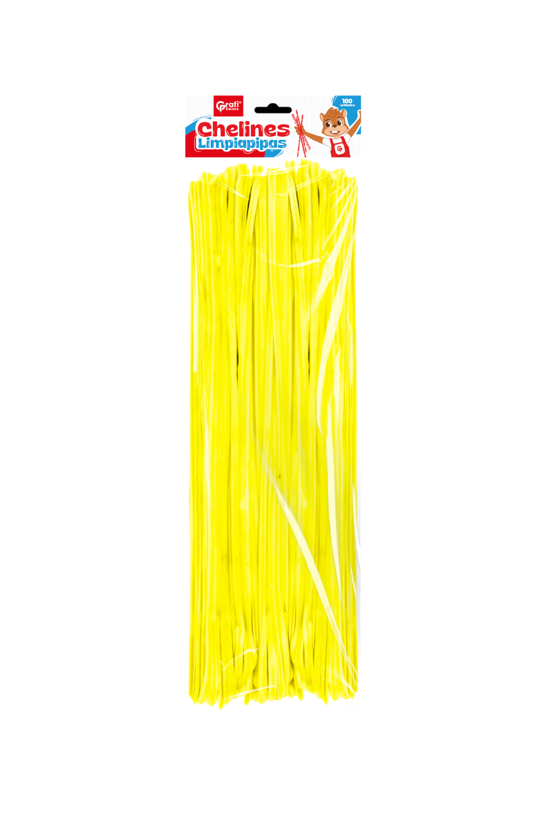 Chelines Grafi Colors X 100 Amarillo