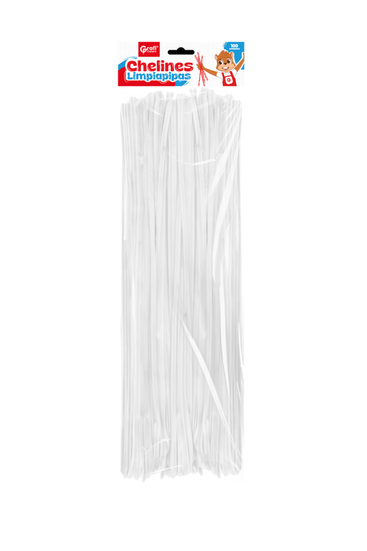 Chelines Grafi Colors X 100 Blanco