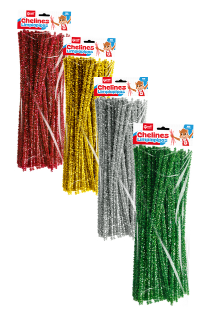 Chelines Grafi Colors X 100 Metalizados