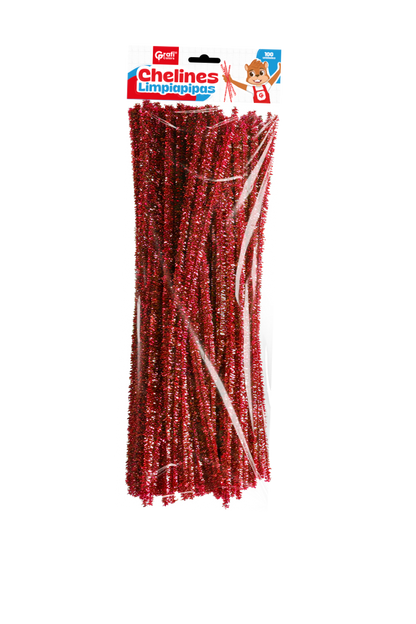 Chelines Grafi Colors X 100 Metalizados