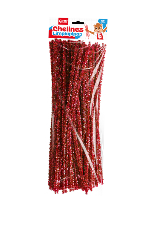 Chelines Grafi Colors X 100 Metalizados