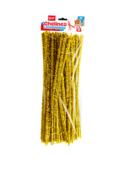 Chelines Grafi Colors X 100 Metalizados