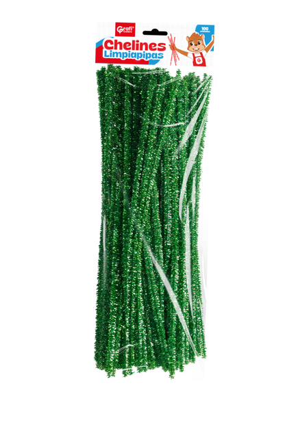 Chelines Grafi Colors X 100 Metalizados