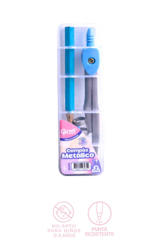 Compás Caja Grafi Colors Pequeño