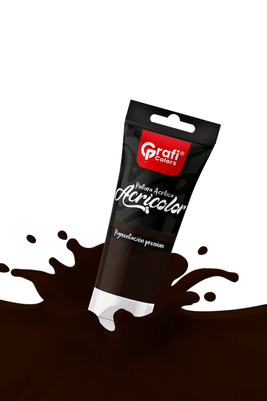Pintura Acrílica Grafi Colors Color Cafe 75ml