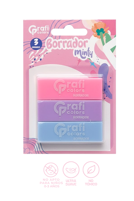 Borrador Minty Grafi Colors X 3