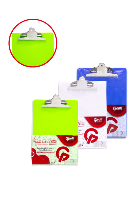 Tabla De Apoyo Con Gancho Mariposa Grafi Colors