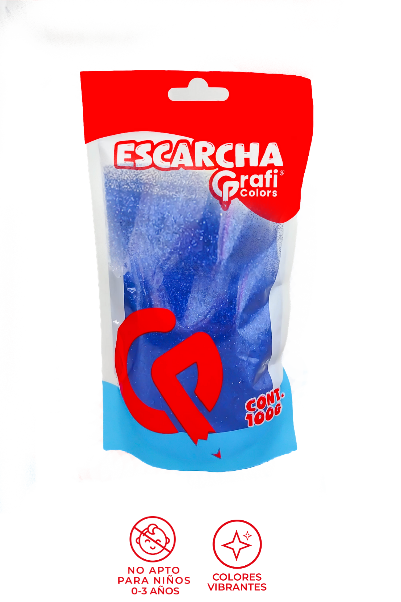 Escarcha azul Rey Grafi Colors 100 Gramos