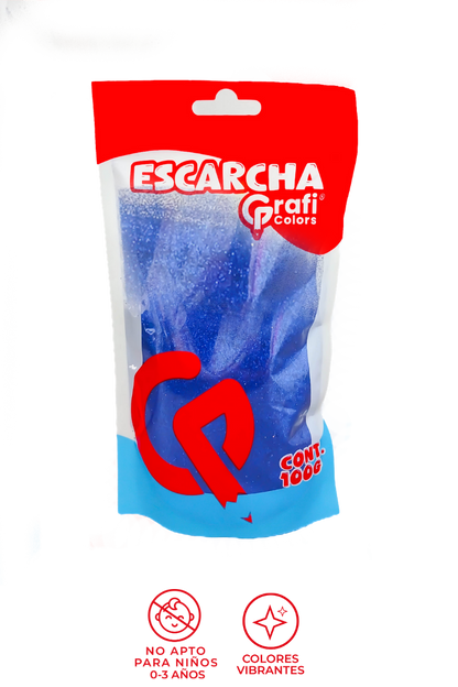Escarcha azul Rey Grafi Colors 100 Gramos